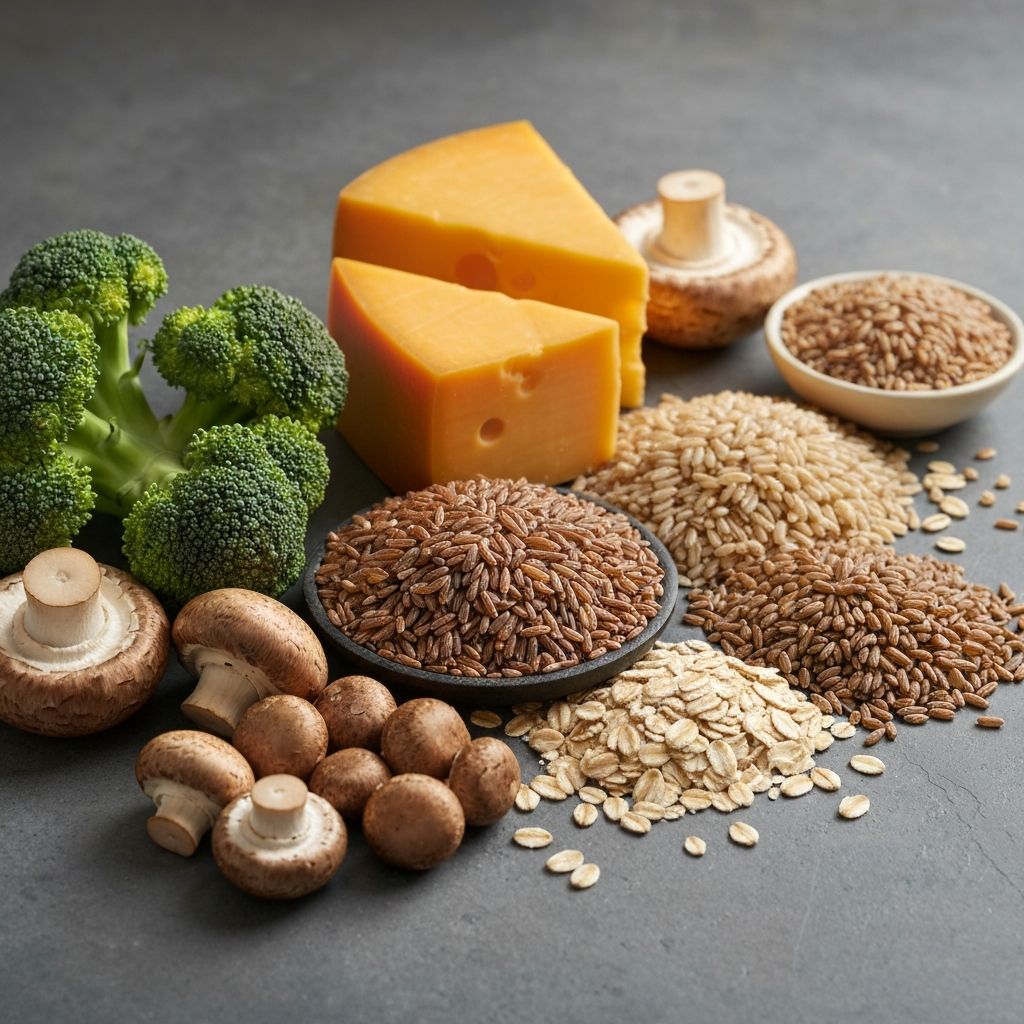 Chrome dans les aliments courants