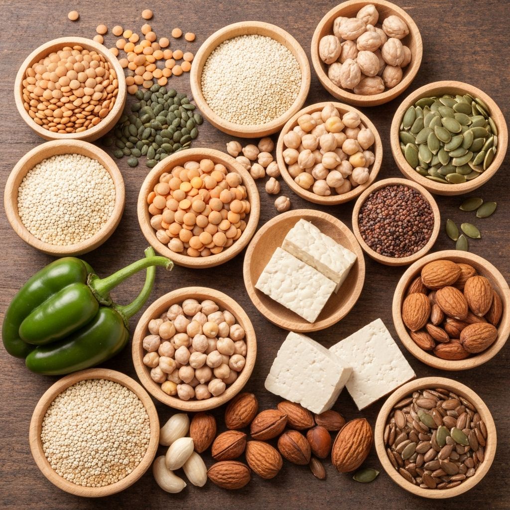 Sources végétales de protéines
